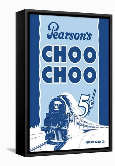 Pearson's Choo Choo-null-Framed Stretched Canvas