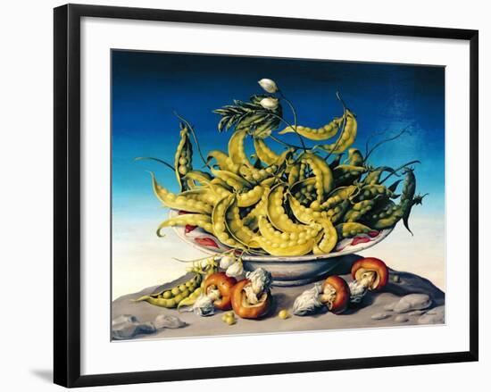 Peas in a Bowl-Amelia Kleiser-Framed Giclee Print