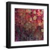 Peas in Red-Claire Westwood-Framed Art Print