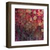 Peas in Red-Claire Westwood-Framed Art Print