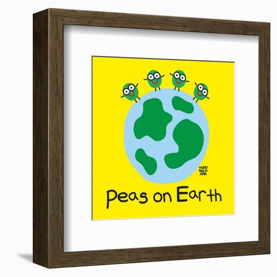 Peas On Earth-Todd Goldman-Framed Art Print