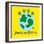 Peas On Earth-Todd Goldman-Framed Giclee Print