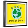 Peas On Earth-Todd Goldman-Framed Giclee Print