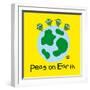 Peas On Earth-Todd Goldman-Framed Giclee Print