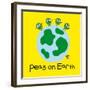 Peas On Earth-Todd Goldman-Framed Giclee Print