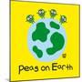 Peas On Earth-Todd Goldman-Mounted Giclee Print