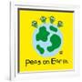 Peas On Earth-Todd Goldman-Framed Giclee Print