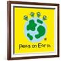 Peas On Earth-Todd Goldman-Framed Giclee Print