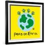 Peas On Earth-Todd Goldman-Framed Giclee Print