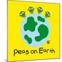 Peas On Earth-Todd Goldman-Mounted Giclee Print