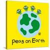 Peas On Earth-Todd Goldman-Stretched Canvas