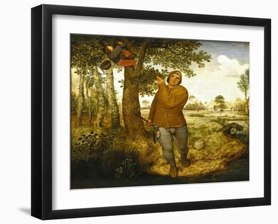 Peasant and the Nest Robber-Pieter Bruegel the Elder-Framed Art Print