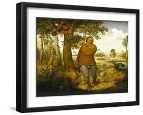 Peasant and the Nest Robber-Pieter Bruegel the Elder-Framed Art Print