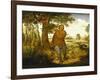 Peasant and the Nest Robber-Pieter Bruegel the Elder-Framed Art Print