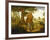 Peasant and the Nest Robber-Pieter Bruegel the Elder-Framed Art Print