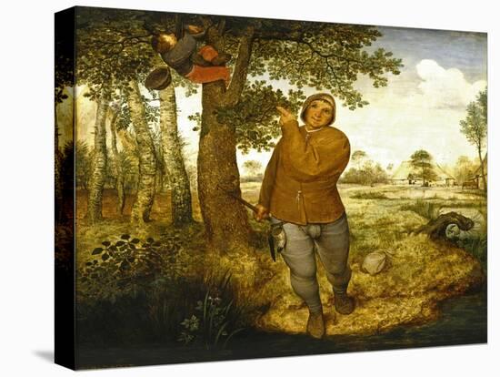 Peasant and the Nest Robber-Pieter Bruegel the Elder-Stretched Canvas