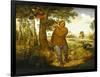 Peasant and the Nest Robber-Pieter Bruegel the Elder-Framed Art Print