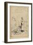 Peasant Burning Weeds, 19th Century-Jean Francois Millet-Framed Giclee Print