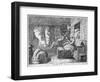 Peasant Cottage Interior, Possibly Netherlands or Northern France, 17th Century-null-Framed Giclee Print