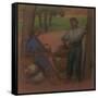 Peasant Couple with Apple-Trees-Julio González-Framed Stretched Canvas