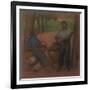 Peasant Couple with Apple-Trees-Julio González-Framed Giclee Print