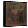 Peasant Couple with Apple-Trees-Julio González-Framed Stretched Canvas