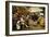 Peasant Dance, 1568 (Oil on Wood)-Pieter the Elder Brueghel-Framed Giclee Print