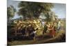 Peasant Dance, 1630-1635-Peter Paul Rubens-Mounted Giclee Print