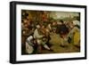 Peasant Dance, (Bauerntanz) 1568-Pieter Bruegel the Elder-Framed Giclee Print