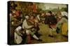 Peasant Dance, (Bauerntanz) 1568-Pieter Bruegel the Elder-Stretched Canvas