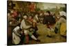 Peasant Dance, (Bauerntanz) 1568-Pieter Bruegel the Elder-Stretched Canvas