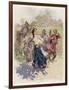 Peasant Dance in Little Russia-Frederic De Haenen-Framed Art Print