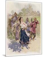 Peasant Dance in Little Russia-Frederic De Haenen-Mounted Art Print