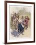 Peasant Dance in Little Russia-Frederic De Haenen-Framed Art Print