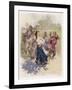 Peasant Dance in Little Russia-Frederic De Haenen-Framed Art Print