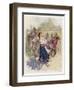 Peasant Dance in Little Russia-Frederic De Haenen-Framed Art Print