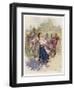 Peasant Dance in Little Russia-Frederic De Haenen-Framed Art Print