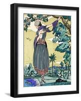 Peasant Dress, 1919-21-null-Framed Giclee Print