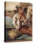 Peasant Family at Table-Giandomenico Tiepolo-Stretched Canvas