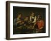 Peasant Family before Dinner, 1824-Fyodor Grigoryevich Solntsev-Framed Giclee Print