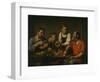 Peasant Family before Dinner, 1824-Fyodor Grigoryevich Solntsev-Framed Giclee Print