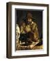 Peasant Family in Interior-Louis Le Nain-Framed Giclee Print