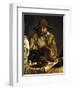 Peasant Family in Interior-Louis Le Nain-Framed Giclee Print