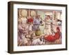 Peasant Farmers Fighting in 15th Century Italy-Pat Nicolle-Framed Giclee Print