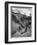Peasant Farmers Haymaking at the Glacier Foot, Switzerland, 1936-F Hutzli-Framed Premium Giclee Print
