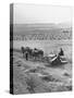 Peasant Farmers Working in Wheat Fields-null-Stretched Canvas