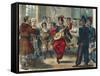 Peasant Festival, Ukraine, 1841, Russia 19th Century-null-Framed Stretched Canvas