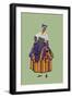 Peasant from Thiers Carries a Jug-Elizabeth Whitney Moffat-Framed Art Print