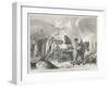 Peasant Funeral in Connemara-null-Framed Art Print