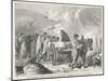 Peasant Funeral in Connemara-null-Mounted Art Print